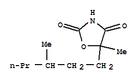 (9ci)-5-甲基-5-(3-甲基己基)-2,4-噁唑啉二酮結(jié)構(gòu)式_770655-35-1結(jié)構(gòu)式