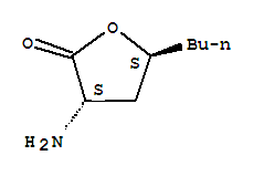(3s,5s)-(9ci)-3-氨基-5-丁基二氫-2(3H)-呋喃酮結(jié)構(gòu)式_770698-94-7結(jié)構(gòu)式