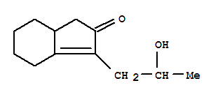 (9ci)-3,3a,4,5,6,7-六氫-1-(2-羥基丙基)-2H-茚-2-酮結(jié)構(gòu)式_770735-87-0結(jié)構(gòu)式