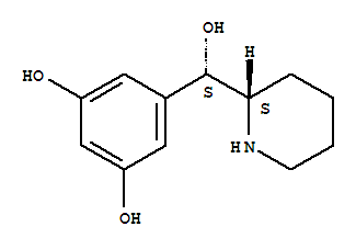 1,3-Benzenediol, 5-(hydroxy-2-piperidinylmethyl)-, (r*,r*)-(9ci)Structure,771414-90-5Structure 1,3-Benzenediol, 5-(hydroxy-2-piperidinylmethyl)-, (r*,r*)-(9ci) Structure,771414-90-5Structure