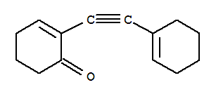 2-Cyclohexen-1-one,2-(1-cyclohexen-1-ylethynyl)-(9ci)Structure,771477-47-5Structure 2-Cyclohexen-1-one,2-(1-cyclohexen-1-ylethynyl)-(9ci) Structure,771477-47-5Structure