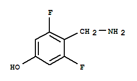 Phenol, 4-(aminomethyl)-3,5-difluoro- (9ci)Structure,771573-21-8Structure Phenol, 4-(aminomethyl)-3,5-difluoro- (9ci) Structure,771573-21-8Structure