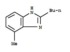 1H-benzimidazole,2-butyl-4-methyl-(9ci) Structure,77303-08-3Structure
