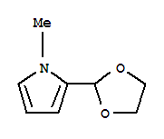 (9ci)-2-(1,3-二氧雜烷-2-基)-1-甲基-1H-吡咯結(jié)構(gòu)式_773101-26-1結(jié)構(gòu)式