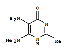4(1H)-pyrimidinone,5-amino-6-(dimethylamino)-2-methyl-(9ci)Structure,773803-60-4Structure 4(1H)-pyrimidinone,5-amino-6-(dimethylamino)-2-methyl-(9ci) Structure,773803-60-4Structure