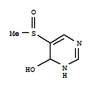 (9ci)-1,4-二氫-5-(甲基亞磺?；?-4-羥基嘧啶結(jié)構(gòu)式_773805-12-2結(jié)構(gòu)式