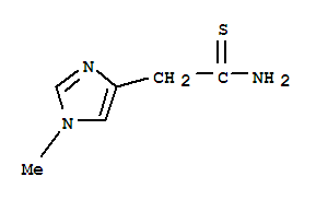 (9ci)-1-甲基-1H-咪唑-4-乙烷硫代酰胺結(jié)構(gòu)式_773823-13-5結(jié)構(gòu)式