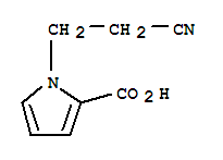 (9ci)-1-(2-氰基乙基)-1H-吡咯-2-羧酸結(jié)構(gòu)式_773873-24-8結(jié)構(gòu)式
