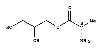 L-alanine, 2,3-dihydroxypropyl ester (9ci)Structure,77411-53-1Structure L-alanine, 2,3-dihydroxypropyl ester (9ci) Structure,77411-53-1Structure