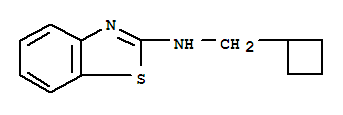 2-Benzothiazolamine,n-(cyclobutylmethyl)-(9ci)Structure,77414-67-6Structure 2-Benzothiazolamine,n-(cyclobutylmethyl)-(9ci) Structure,77414-67-6Structure