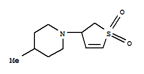 Piperidine, 1-(2,3-dihydro-1,1-dioxido-3-thienyl)-4-methyl-(9ci)Structure,774533-88-9Structure Piperidine, 1-(2,3-dihydro-1,1-dioxido-3-thienyl)-4-methyl-(9ci) Structure,774533-88-9Structure