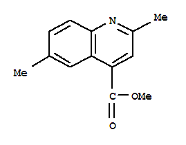 4-Quinolinecarboxylicacid,2,6-dimethyl-,methylester(9ci)Structure,774586-89-9Structure 4-Quinolinecarboxylicacid,2,6-dimethyl-,methylester(9ci) Structure,774586-89-9Structure