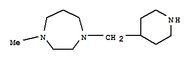 1H-1,4-diazepine,hexahydro-1-methyl-4-(4-piperidinylmethyl)-(9ci)Structure,775288-27-2Structure 1H-1,4-diazepine,hexahydro-1-methyl-4-(4-piperidinylmethyl)-(9ci) Structure,775288-27-2Structure