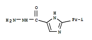 (9ci)-2-(1-甲基乙基)-1H-咪唑-4-羧酸肼結(jié)構(gòu)式_775350-08-8結(jié)構(gòu)式