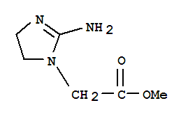 (9ci)-2-氨基-4,5-二氫-1H-咪唑-1-乙酸甲酯結構式_775517-90-3結構式