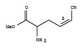4-Pentenoicacid,2-amino-5-cyano-,methylester,(z)-(9ci)Structure,775550-84-0Structure 4-Pentenoicacid,2-amino-5-cyano-,methylester,(z)-(9ci) Structure,775550-84-0Structure