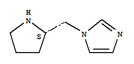 (9ci)-1-[(2s)-2-吡咯烷甲基]-1H-咪唑結(jié)構(gòu)式_775567-38-9結(jié)構(gòu)式