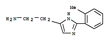 (9ci)-2-(2-甲基苯基)-1H-咪唑-4-乙胺結(jié)構(gòu)式_776235-56-4結(jié)構(gòu)式