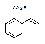 1H-indene-4-carboxylicacid(9ci) Structure,77635-16-6Structure