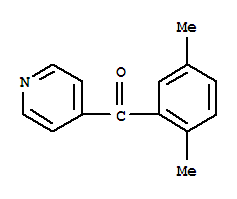 Methanone, (2,5-dimethylphenyl)-4-pyridinyl-(9ci)Structure,776998-40-4Structure Methanone, (2,5-dimethylphenyl)-4-pyridinyl-(9ci) Structure,776998-40-4Structure