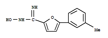 2-Furancarboximidamide,n-hydroxy-5-(3-methylphenyl)-Structure,777022-50-1Structure 2-Furancarboximidamide,n-hydroxy-5-(3-methylphenyl)- Structure,777022-50-1Structure