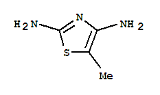 5-Methylthiazole-2,4-diamineStructure,777798-22-8Structure 5-Methylthiazole-2,4-diamine Structure,777798-22-8Structure