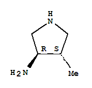 3-Pyrrolidinamine,4-methyl-,(3r-trans)-(9ci)Structure,777824-43-8Structure 3-Pyrrolidinamine,4-methyl-,(3r-trans)-(9ci) Structure,777824-43-8Structure
