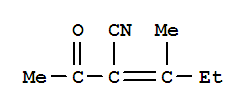 2-Pentenenitrile, 2-acetyl-3-methyl-(9ci)Structure,77915-51-6Structure 2-Pentenenitrile, 2-acetyl-3-methyl-(9ci) Structure,77915-51-6Structure