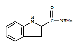 (9ci)-2,3-二氫-n-甲基-1H-吲哚-2-羧酰胺結構式_77920-71-9結構式