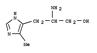 (9ci)-beta-氨基-5-甲基-1H-咪唑-4-丙醇結構式_779301-01-8結構式