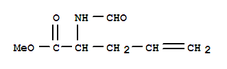 4-Pentenoicacid,2-(formylamino)-,methylester(9ci)Structure,779350-61-7Structure 4-Pentenoicacid,2-(formylamino)-,methylester(9ci) Structure,779350-61-7Structure