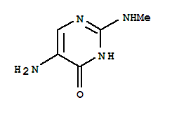 4(1H)-pyrimidinone, 5-amino-2-(methylamino)-(9ci)Structure,77994-14-0Structure 4(1H)-pyrimidinone, 5-amino-2-(methylamino)-(9ci) Structure,77994-14-0Structure