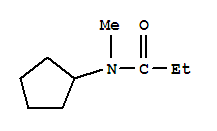 Propanamide, n-cyclopentyl-n-methyl-(9ci)Structure,78021-82-6Structure Propanamide, n-cyclopentyl-n-methyl-(9ci) Structure,78021-82-6Structure