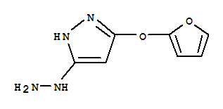 (9ci)-3-(2-呋喃氧基)-5-肼基-1H-吡唑結(jié)構(gòu)式_780717-03-5結(jié)構(gòu)式