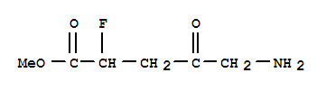 Pentanoic acid, 5-amino-2-fluoro-4-oxo-, methyl esterStructure,780722-28-3Structure Pentanoic acid, 5-amino-2-fluoro-4-oxo-, methyl ester Structure,780722-28-3Structure