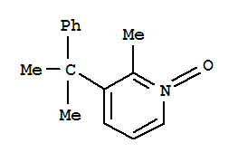 (9ci)-2-甲基-3-(1-甲基-1-苯基乙基)-吡啶 1-氧化物結(jié)構(gòu)式_780801-45-8結(jié)構(gòu)式