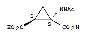 1,2-Cyclopropanedicarboxylicacid,1-(acetylamino)-,(1r,2r)-rel-(9ci)Structure,781608-33-1Structure 1,2-Cyclopropanedicarboxylicacid,1-(acetylamino)-,(1r,2r)-rel-(9ci) Structure,781608-33-1Structure