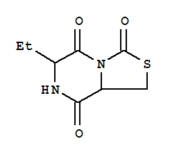 (9ci)-6-乙基四氫-3H-噻唑并[3,4-a]吡嗪-3,5,8-三酮結(jié)構(gòu)式_781648-33-7結(jié)構(gòu)式
