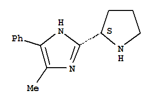 1H-imidazole,4-methyl-5-phenyl-2-(2s)-2-pyrrolidinyl-(9ci) Structure,781662-30-4Structure