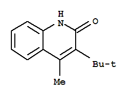 (9ci)-3-(1,1-二甲基乙基)-4-甲基-2(1H)-喹啉酮結構式_781664-99-1結構式