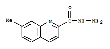 2-Quinolinecarboxylicacid,7-methyl-,hydrazide(9ci)Structure,78224-52-9Structure 2-Quinolinecarboxylicacid,7-methyl-,hydrazide(9ci) Structure,78224-52-9Structure