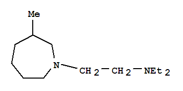 1H-azepine-1-ethanamine,n,n-diethylhexahydro-3-methyl-(9ci)Structure,782385-99-3Structure 1H-azepine-1-ethanamine,n,n-diethylhexahydro-3-methyl-(9ci) Structure,782385-99-3Structure
