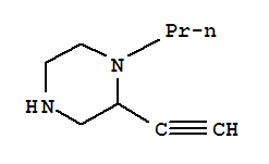 Piperazine, 2-ethynyl-1-propyl-(9ci)Structure,782393-51-5Structure Piperazine, 2-ethynyl-1-propyl-(9ci) Structure,782393-51-5Structure