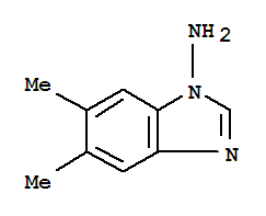 1H-benzimidazol-1-amine,5,6-dimethyl-(9ci)Structure,78288-57-0Structure 1H-benzimidazol-1-amine,5,6-dimethyl-(9ci) Structure,78288-57-0Structure
