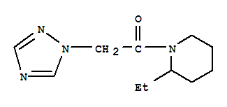 Piperidine, 2-ethyl-1-(1h-1,2,4-triazol-1-ylacetyl)-(9ci)Structure,783293-50-5Structure Piperidine, 2-ethyl-1-(1h-1,2,4-triazol-1-ylacetyl)-(9ci) Structure,783293-50-5Structure