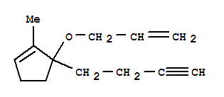 (9ci)-5-(3-丁炔基)-1-甲基-5-(2-丙烯基氧基)-環(huán)戊烯結(jié)構(gòu)式_783321-84-6結(jié)構(gòu)式