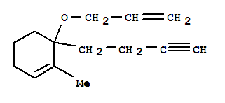 (9ci)-6-(3-丁炔基)-1-甲基-6-(2-丙烯基氧基)-環(huán)己烯結(jié)構(gòu)式_783322-15-6結(jié)構(gòu)式