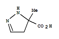 (9ci)-4,5-二氫-5-甲基-1H-吡唑-5-羧酸結構式_78367-82-5結構式