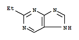 (9ci)-2-乙基-1H-嘌呤結構式_78564-53-1結構式