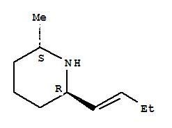 Piperidine, 2-(1-butenyl)-6-methyl-, (2r,6s)-rel-(9ci)Structure,785769-48-4Structure Piperidine, 2-(1-butenyl)-6-methyl-, (2r,6s)-rel-(9ci) Structure,785769-48-4Structure